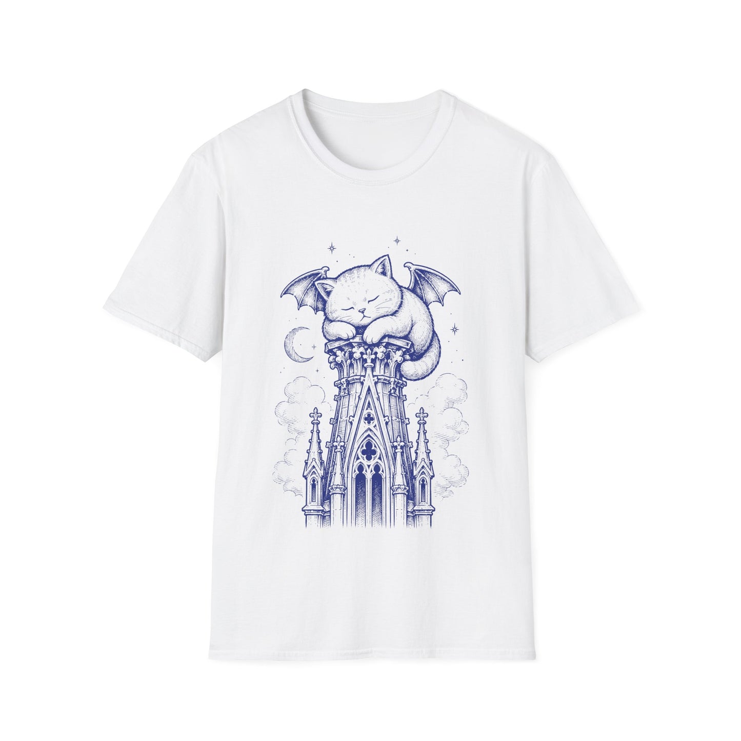 Moonlit Cathedral Guardian T-Shirt