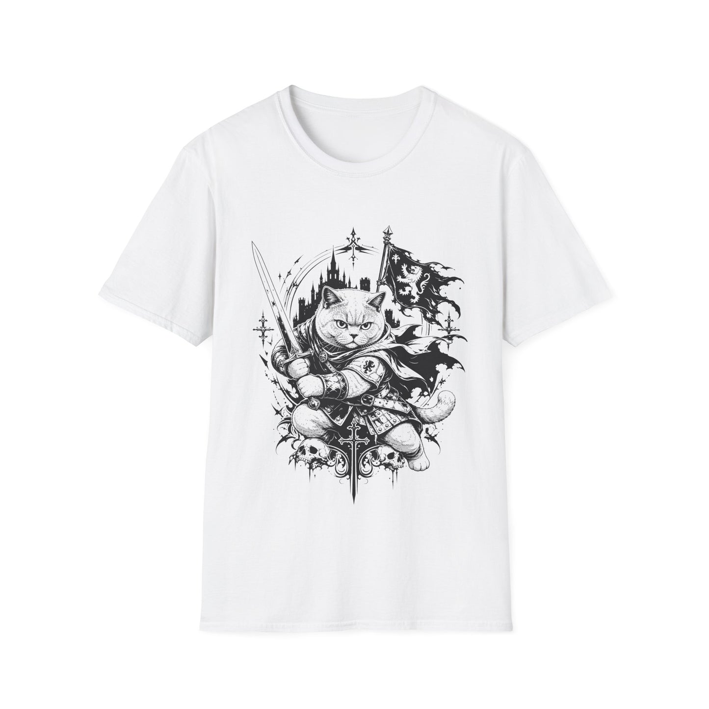 Lionheart Cat Crusader T-Shirt