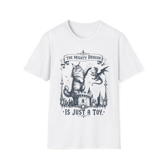 The Mighty Dragon Is Just a Toy Funny Maine Coon Cat T-Shirt