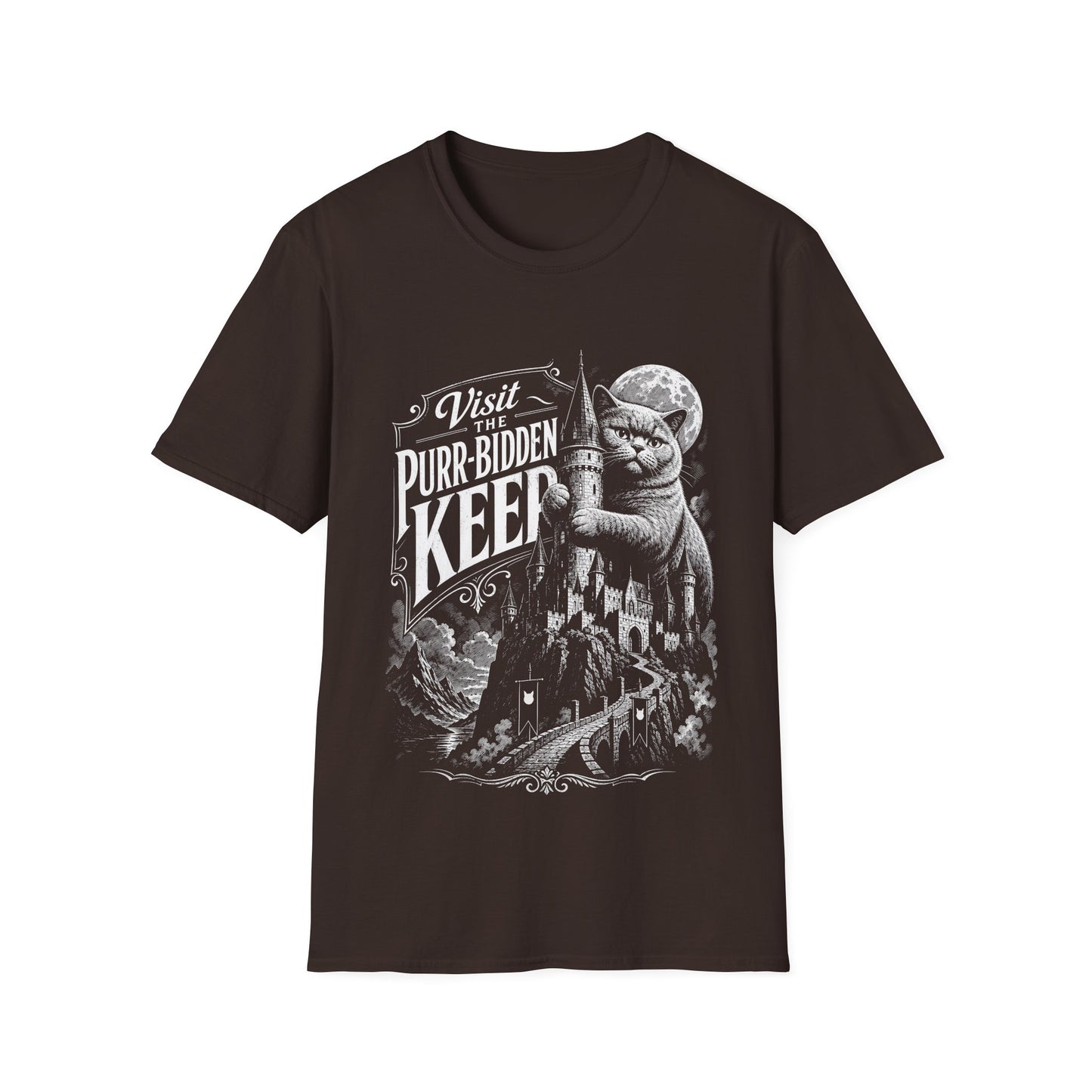 Visit the Purr-Bidden Keep Vintage T-Shirt