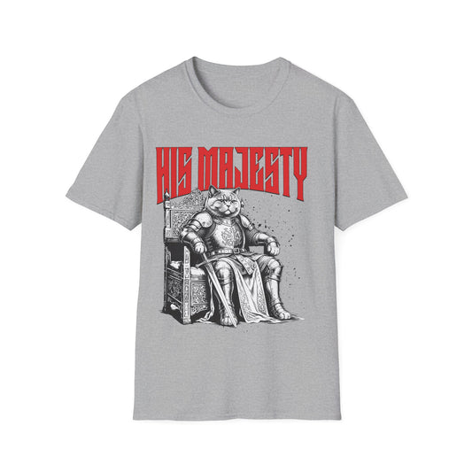 His Majesty Cat King T-Shirt