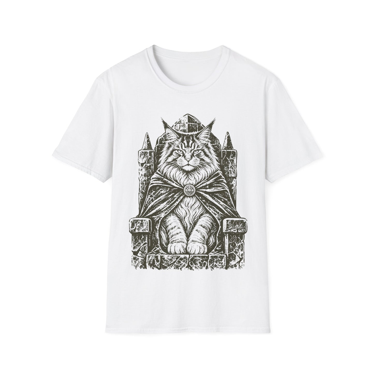 Lord of the Northern Keep Maine Coon Cat T-Shirt