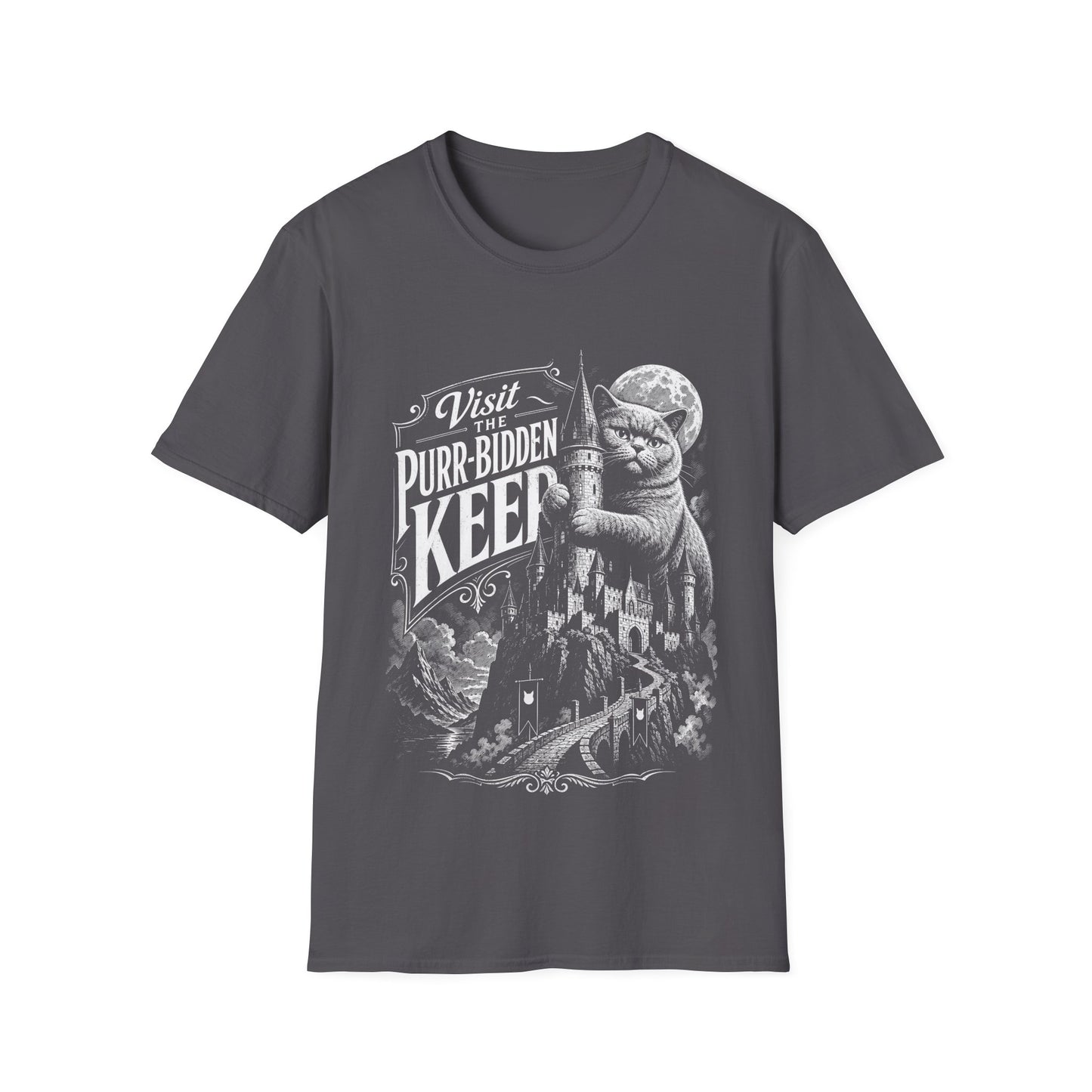Visit the Purr-Bidden Keep Vintage T-Shirt