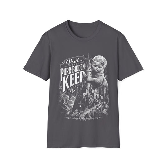 Visit the Purr-Bidden Keep Vintage T-Shirt