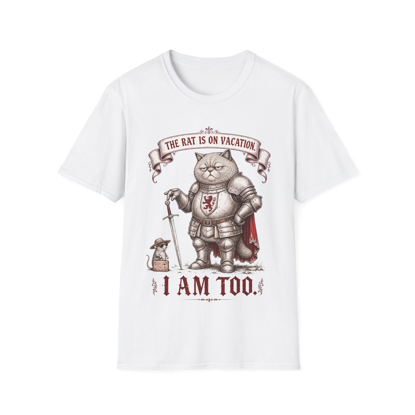 The Rat Is on Vacation. I Am Too. T-Shirt