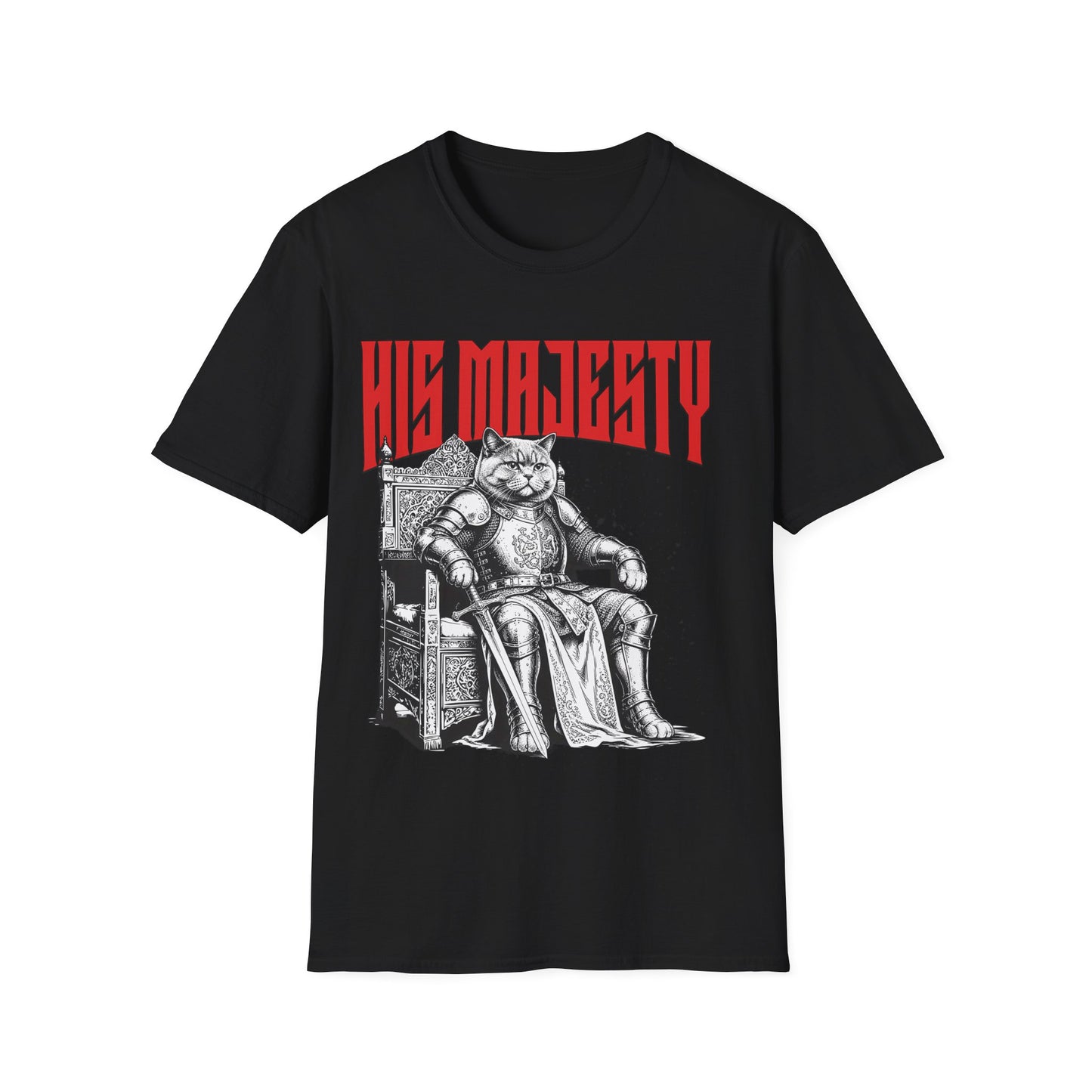 His Majesty Cat King T-Shirt