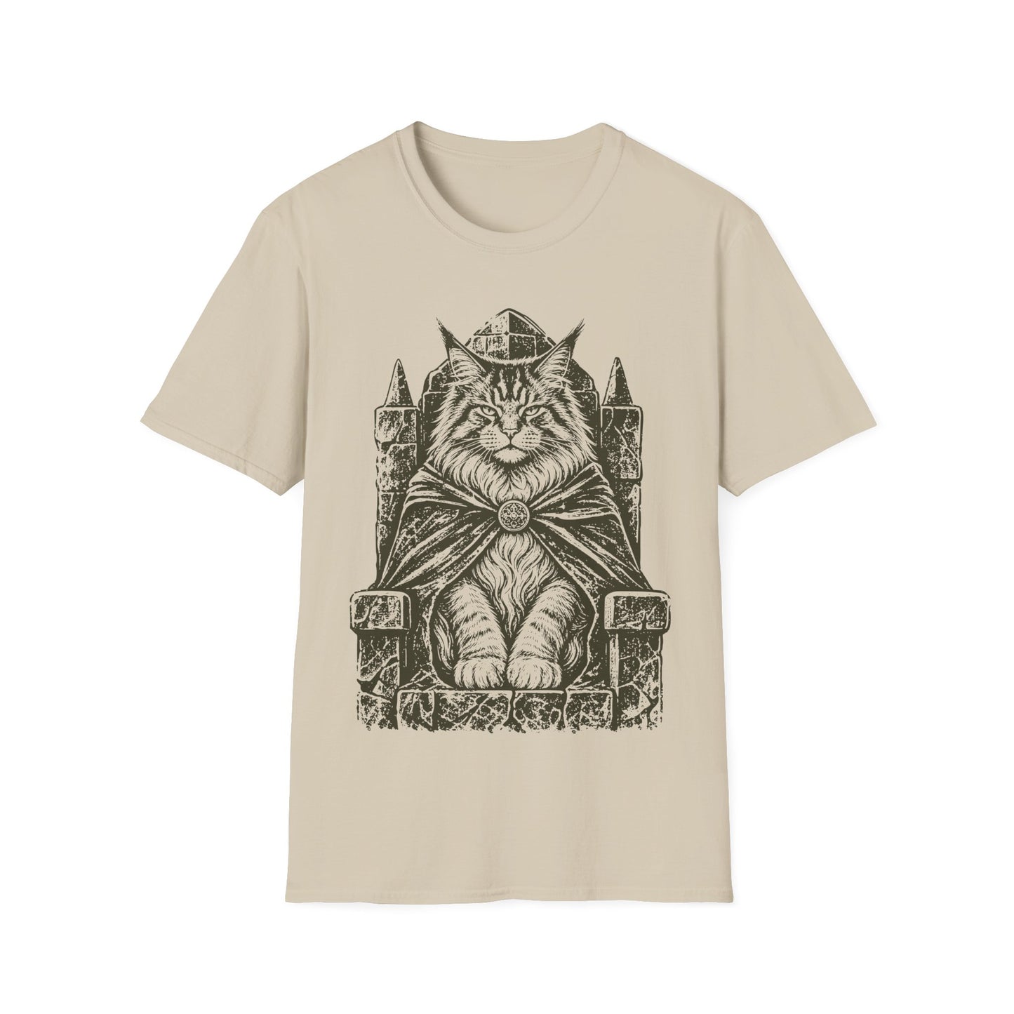 Lord of the Northern Keep Maine Coon Cat T-Shirt