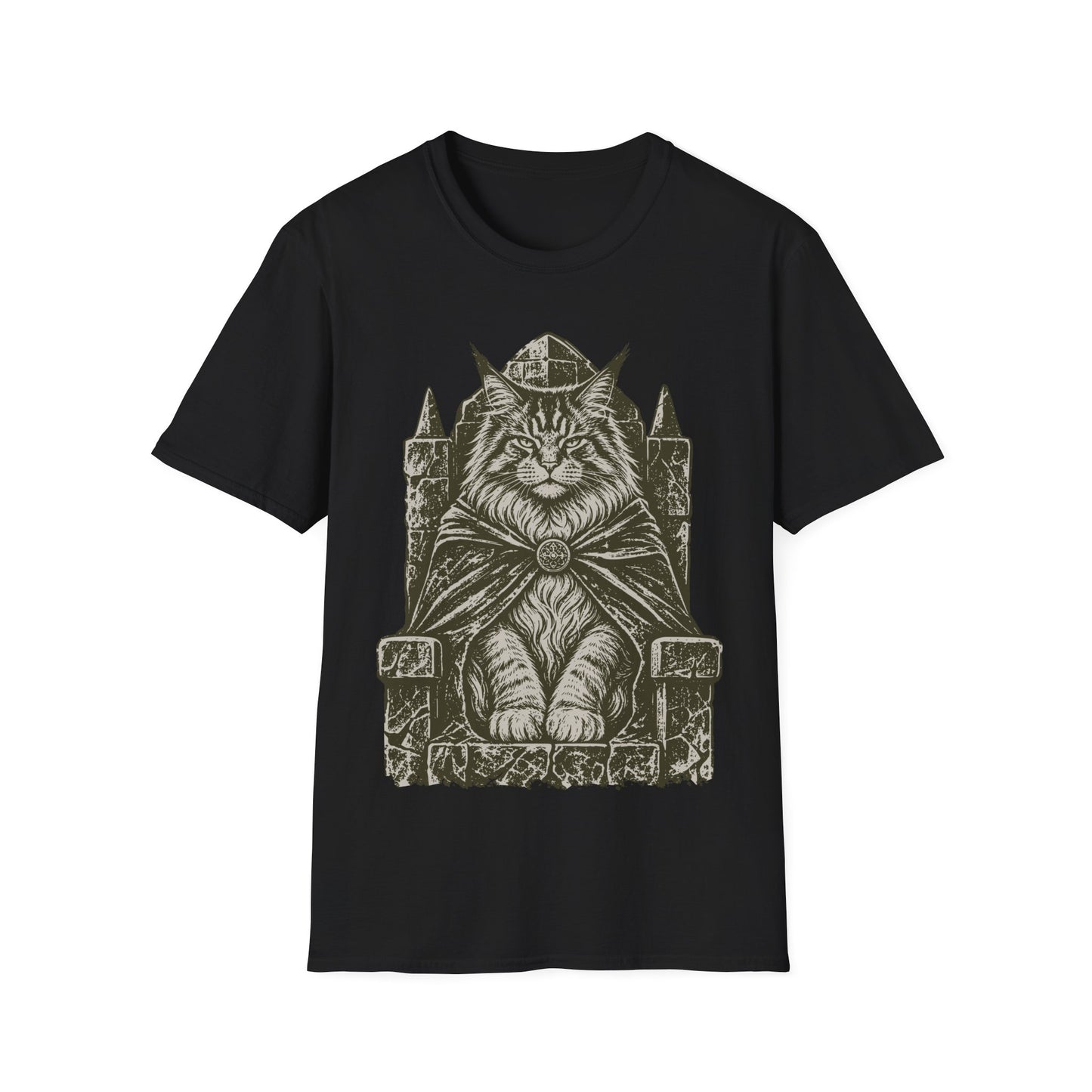 Lord of the Northern Keep Maine Coon Cat T-Shirt