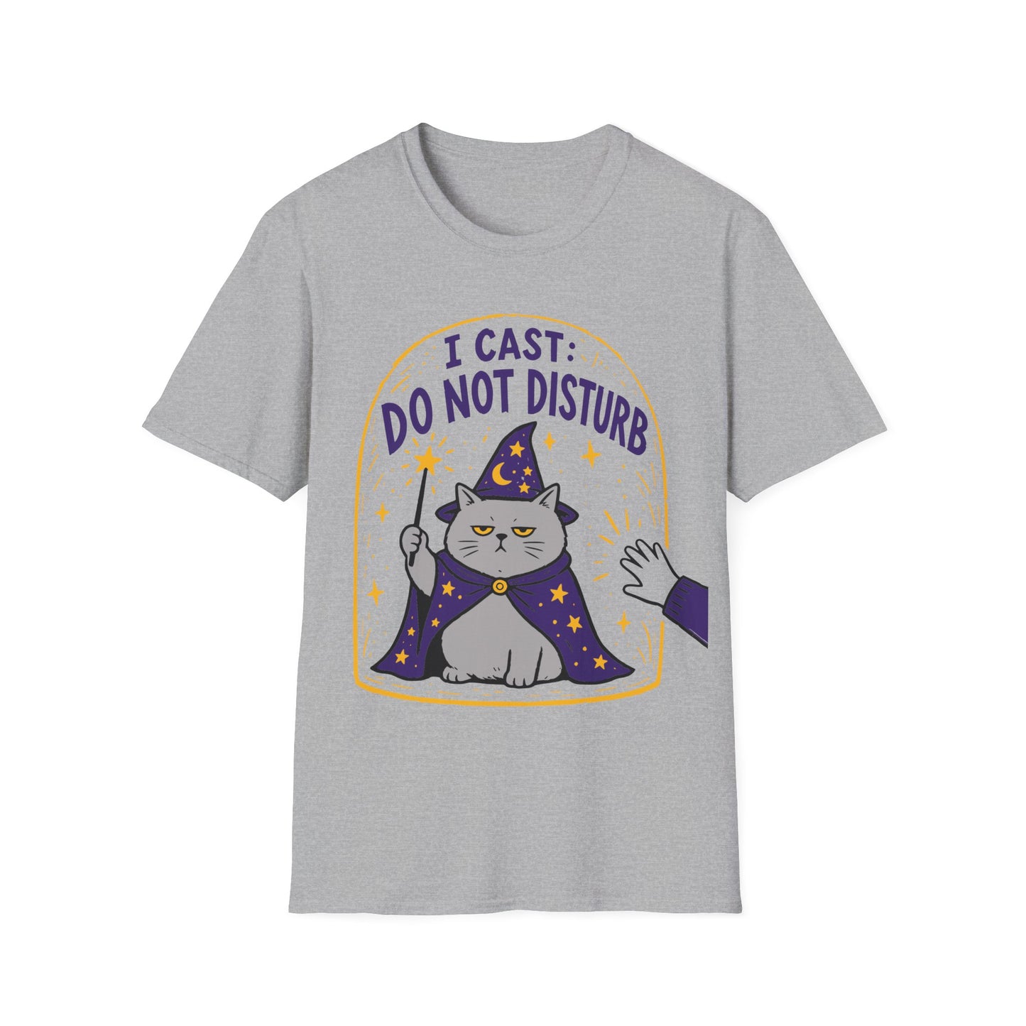 I Cast Do Not Disturb Funny British Shorthair Wizard Cat T-Shirt