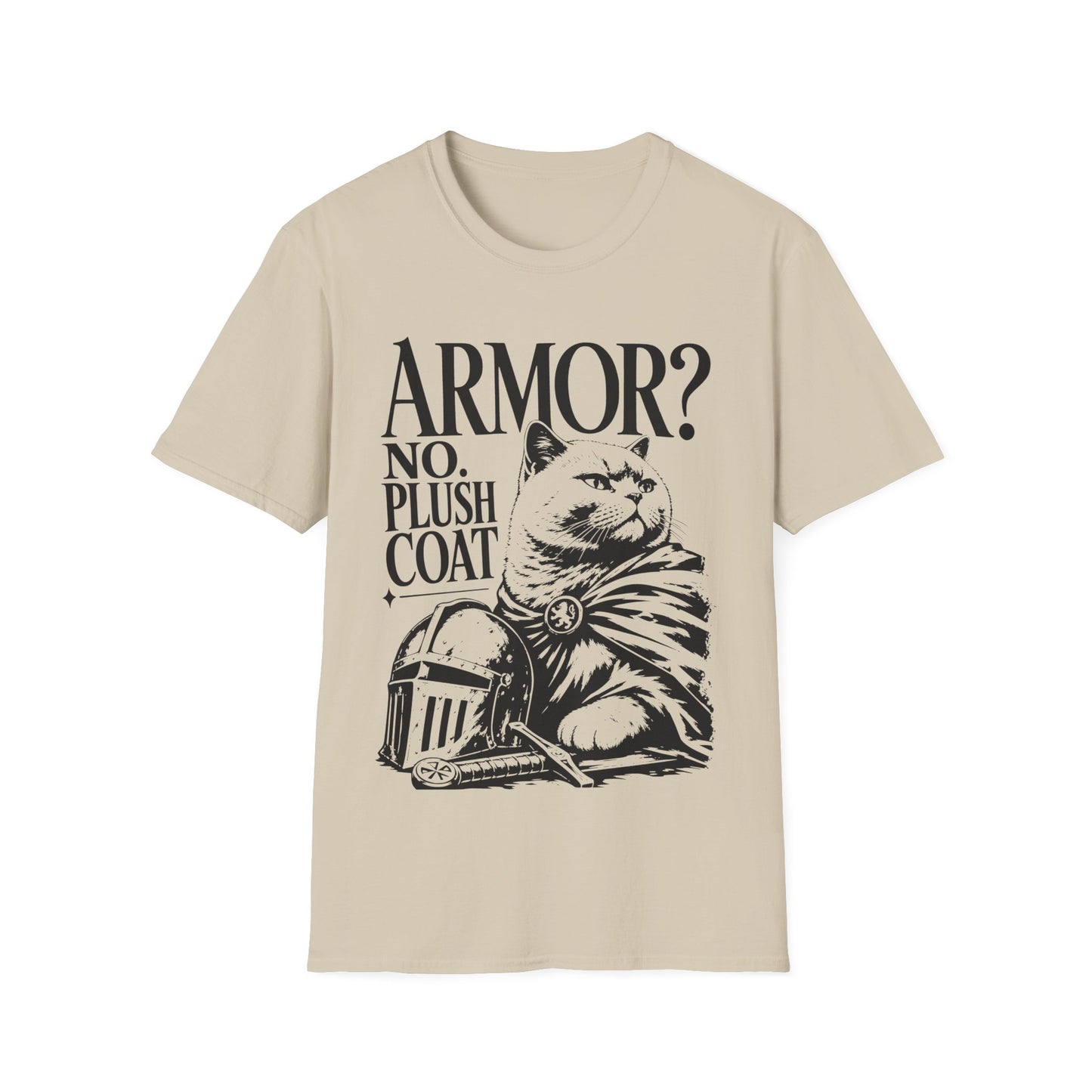 Armor? No. Plush Coat. T-Shirt