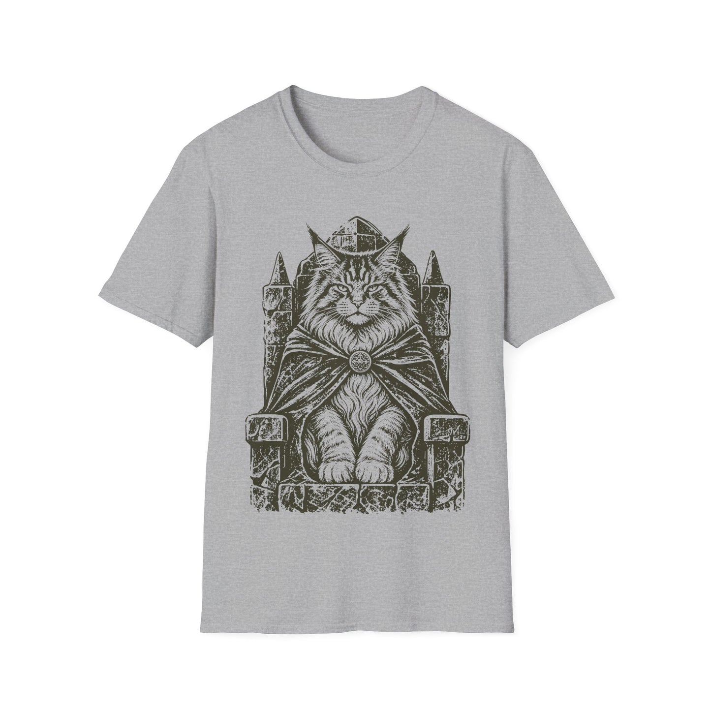 Lord of the Northern Keep Maine Coon Cat T-Shirt