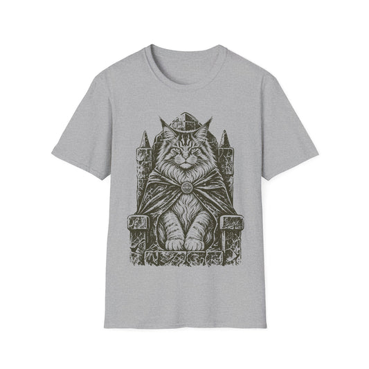 Lord of the Northern Keep Maine Coon Cat T-Shirt