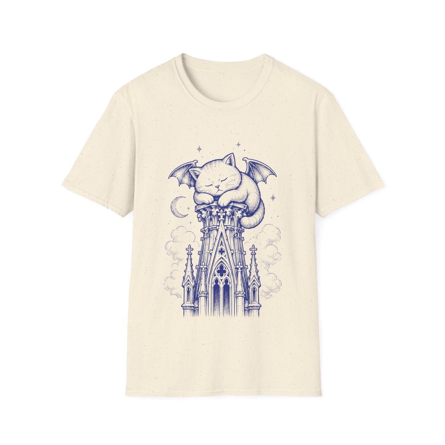 Moonlit Cathedral Guardian T-Shirt