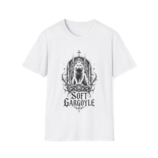 Soft Gargoyle Gothic Cat T-Shirt