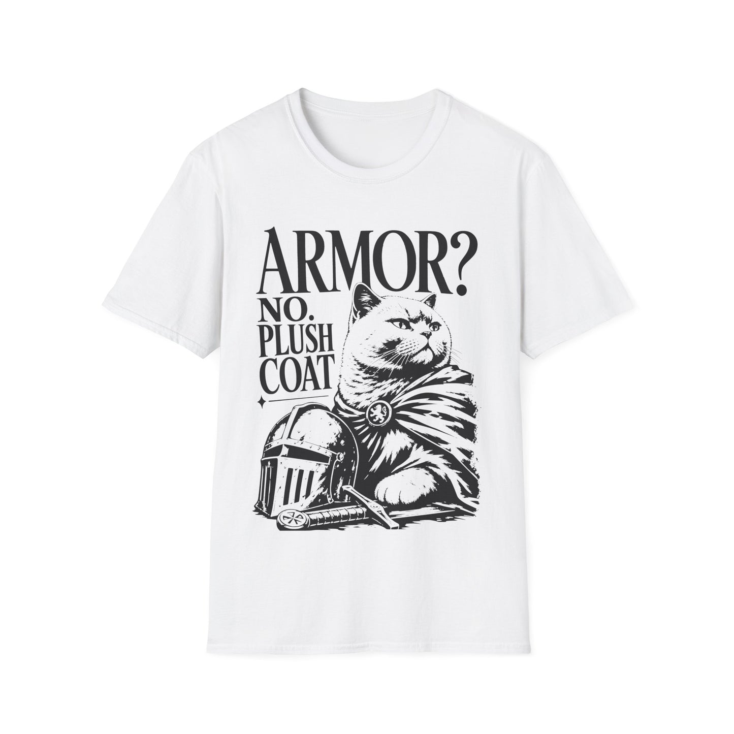 Armor? No. Plush Coat. T-Shirt