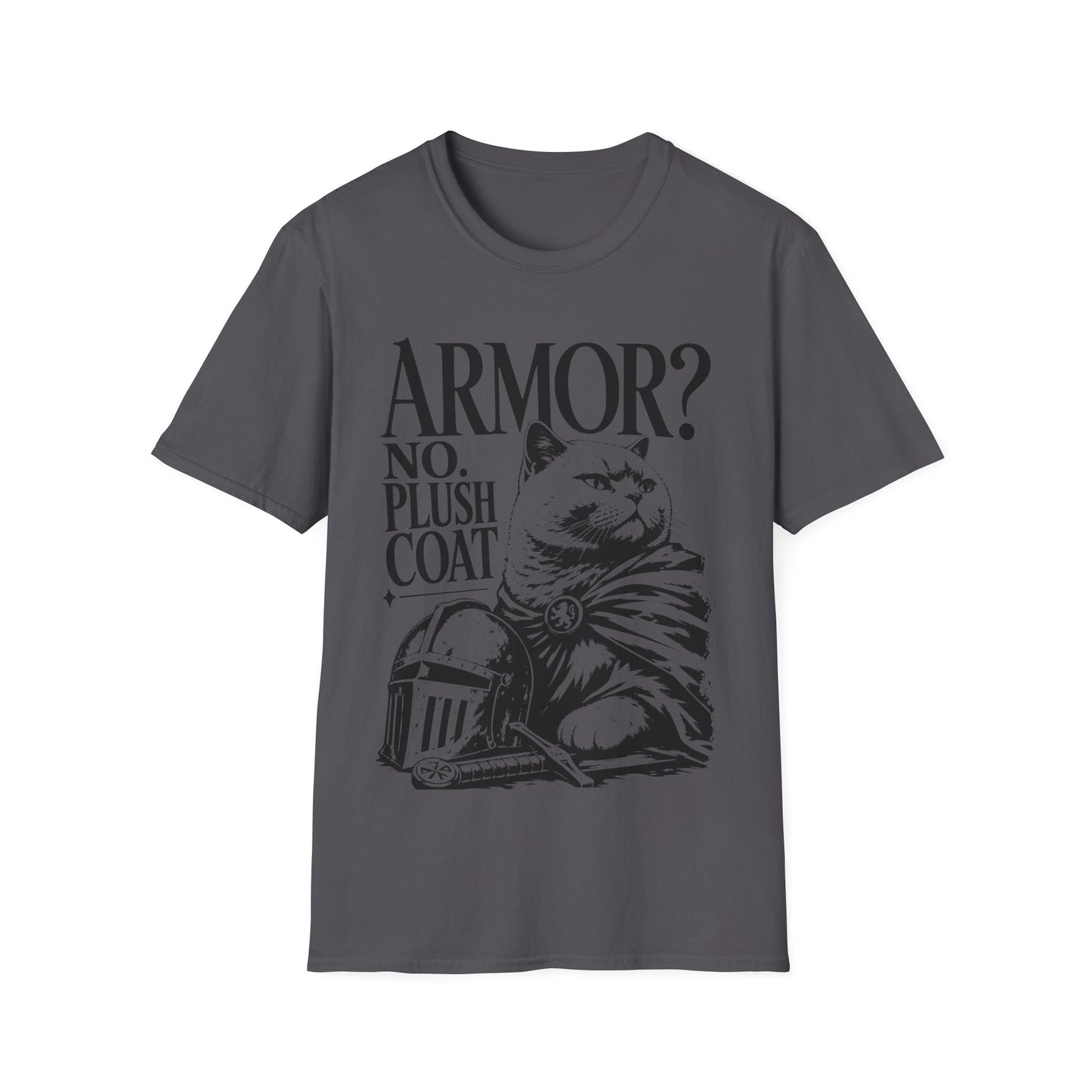 Armor? No. Plush Coat. T-Shirt