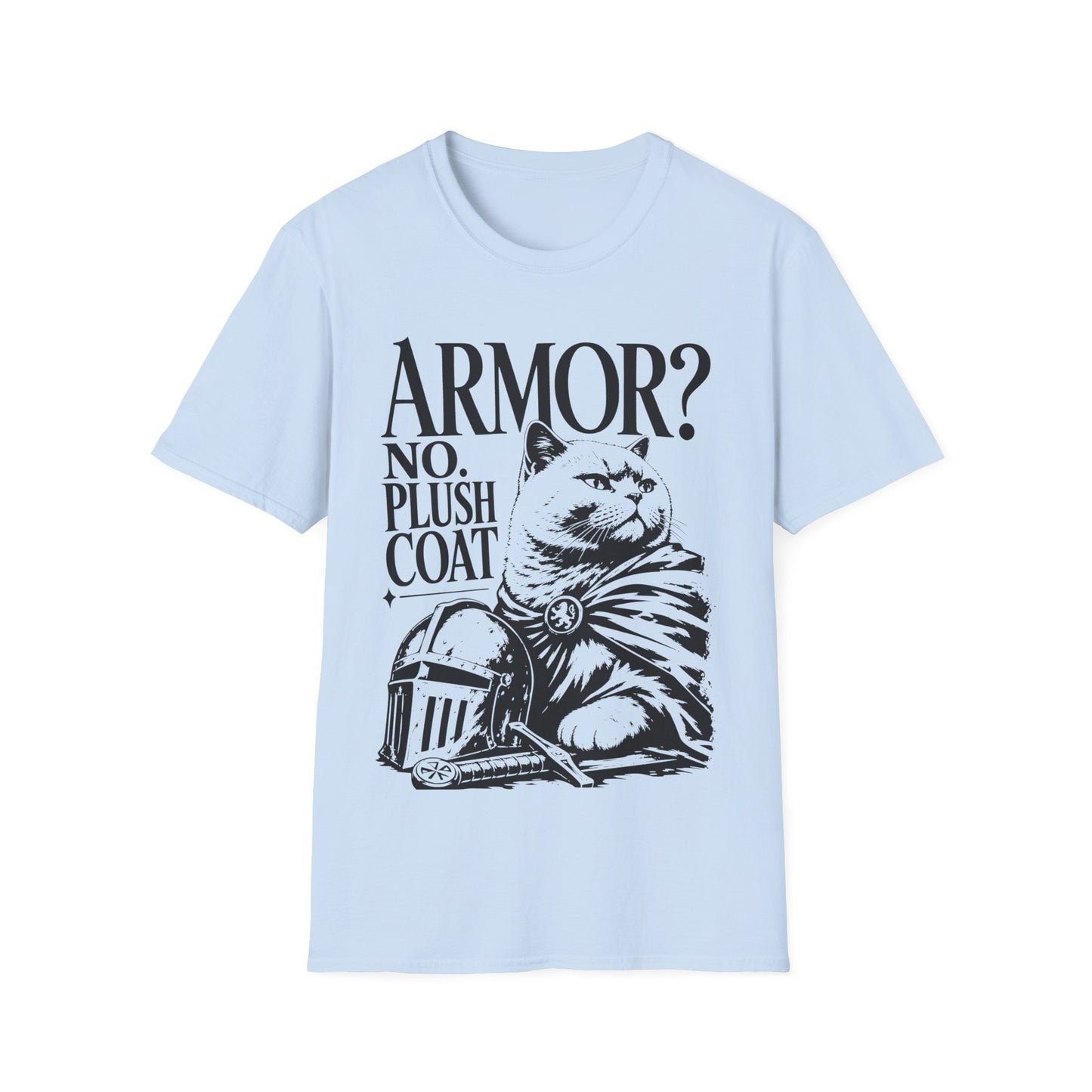 Armor? No. Plush Coat. T-Shirt