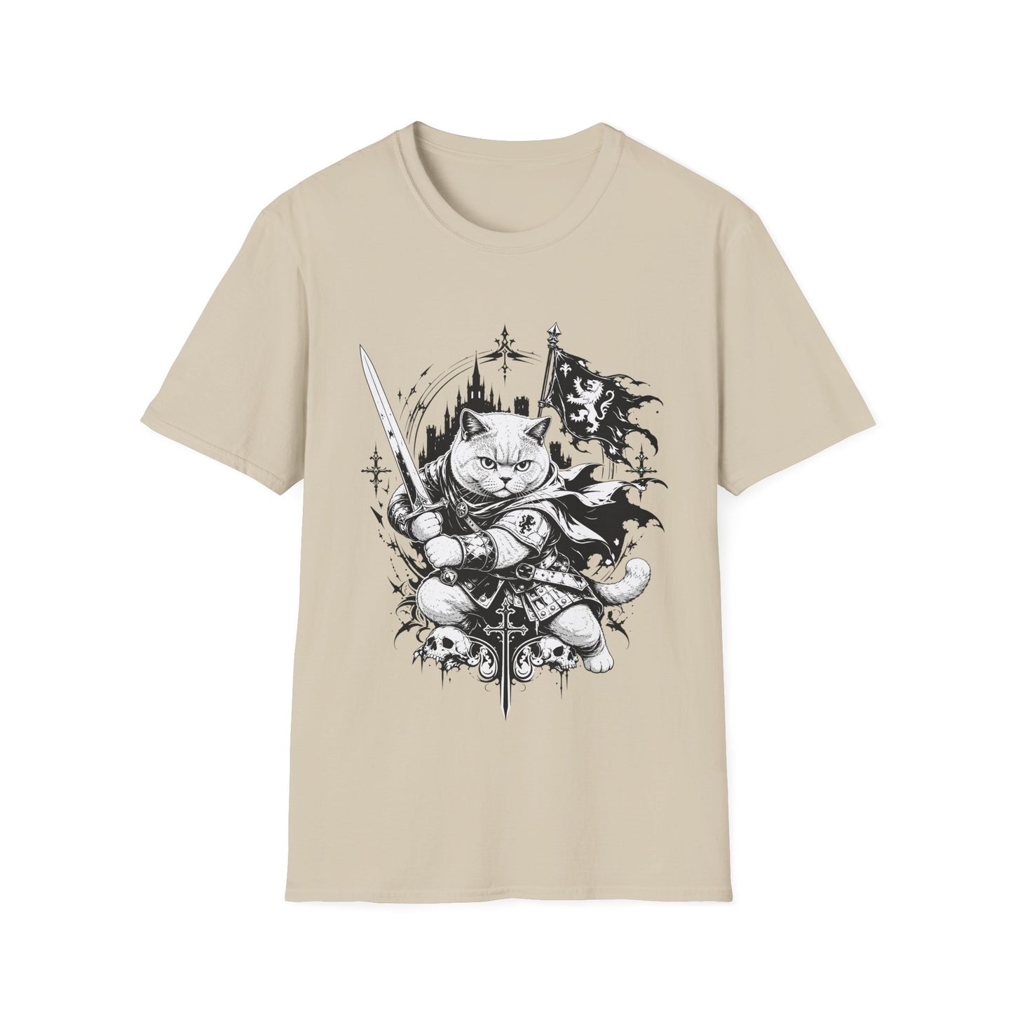 Lionheart Cat Crusader T-Shirt