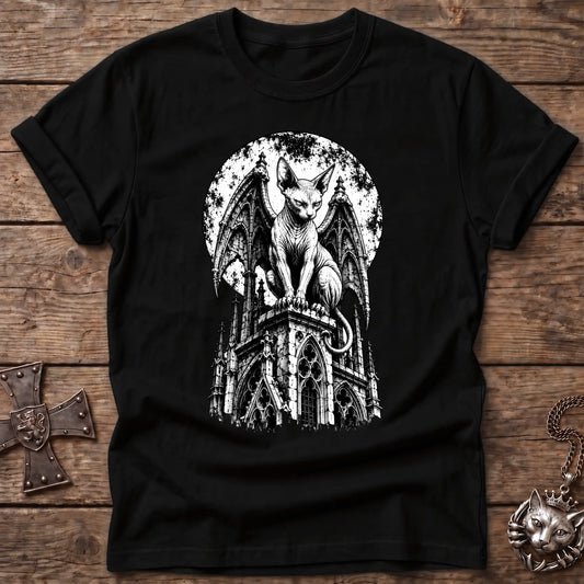 Gargoyle Sphynx Cat T-Shirt