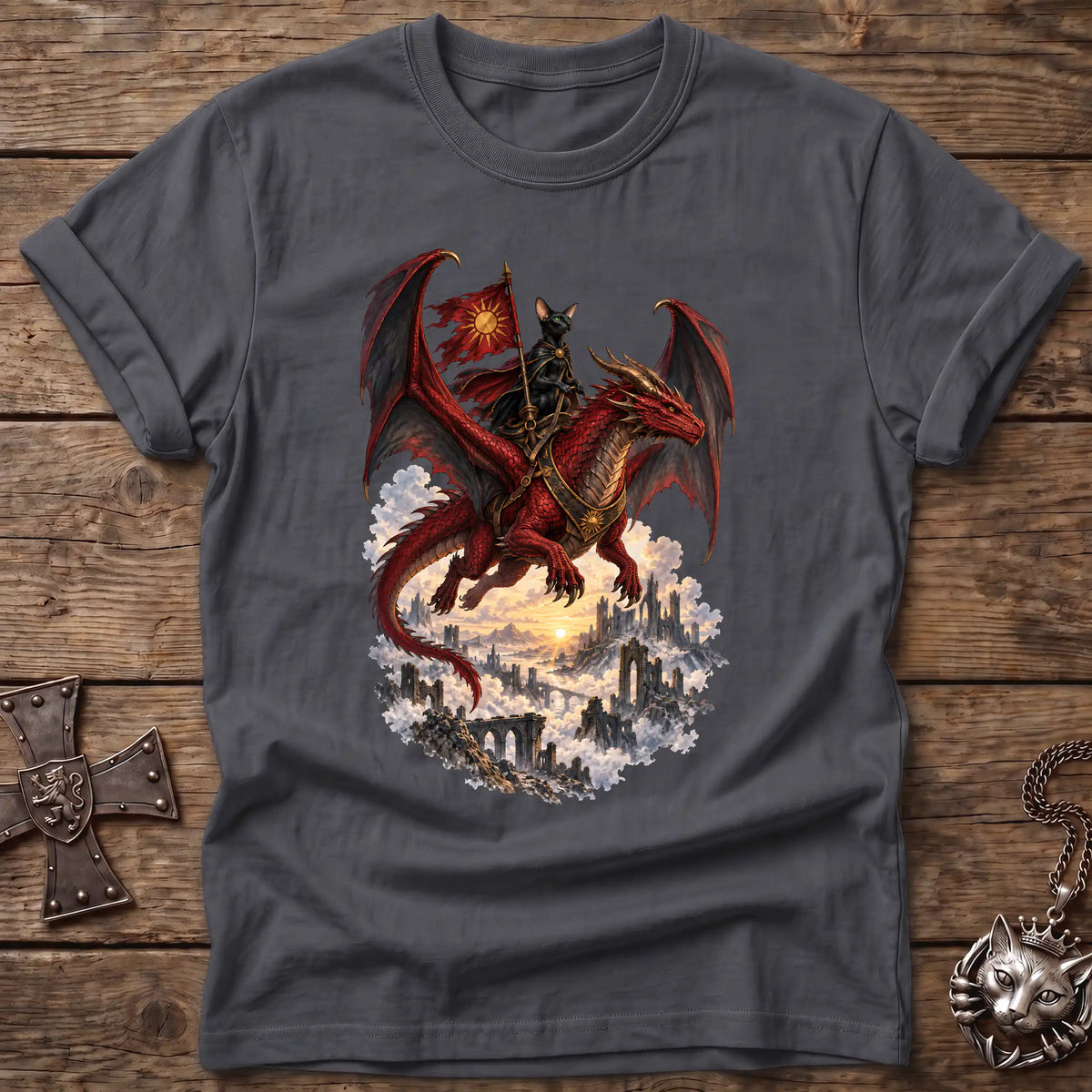 Red Dragon Oriental Shorthair T-Shirt