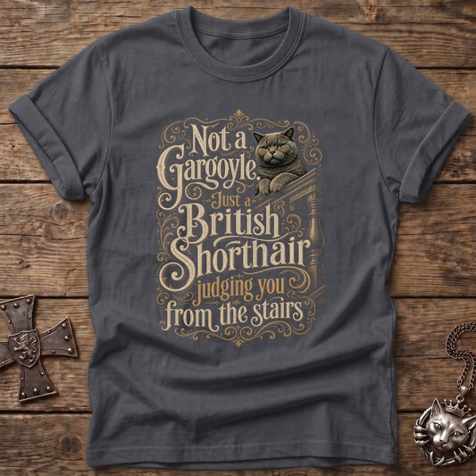 Judgmental British Cat T-Shirt