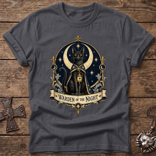 Night Warden Cat T-Shirt