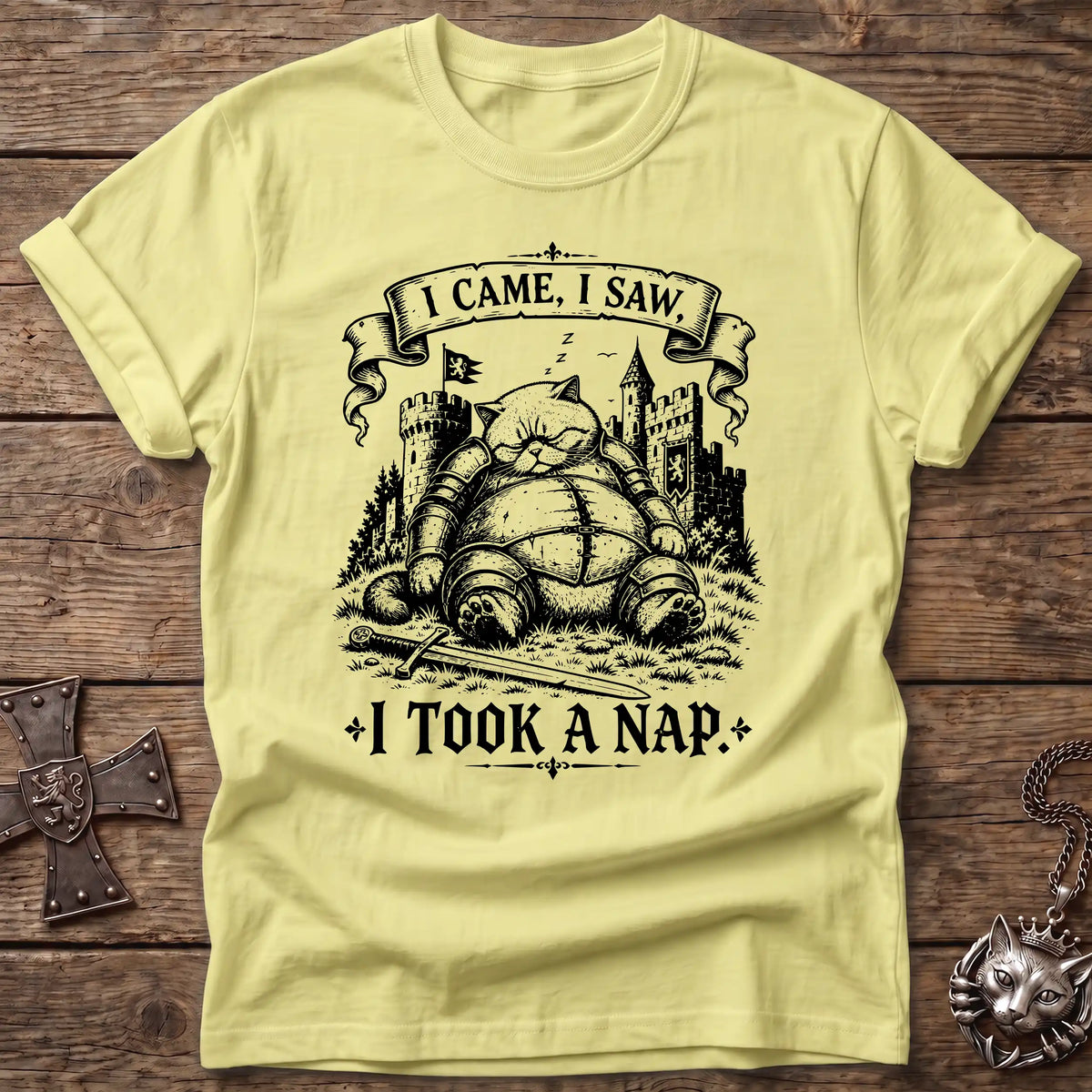 Came Saw Took Nap T-Shirt