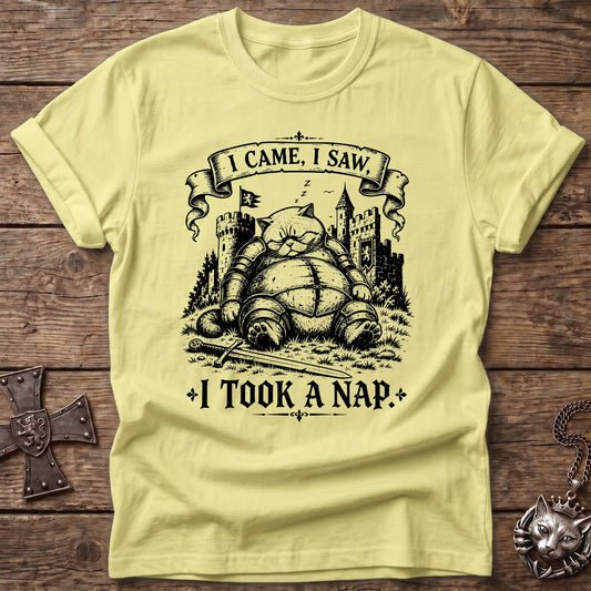 Came Saw Took Nap T-Shirt