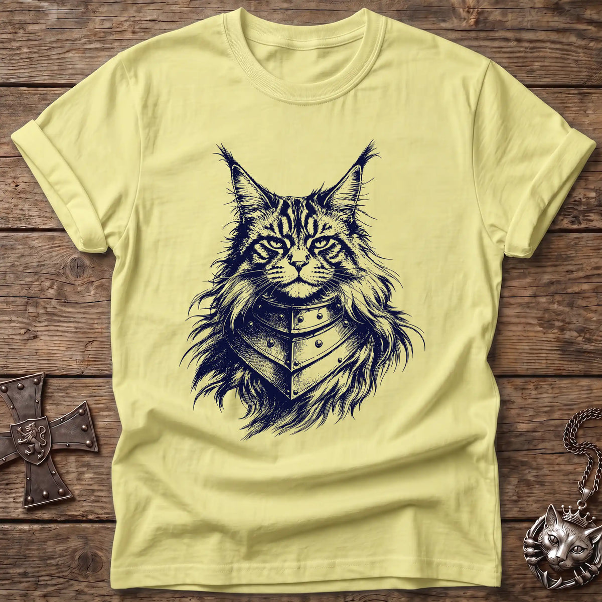 Armored Maine Coon T-Shirt