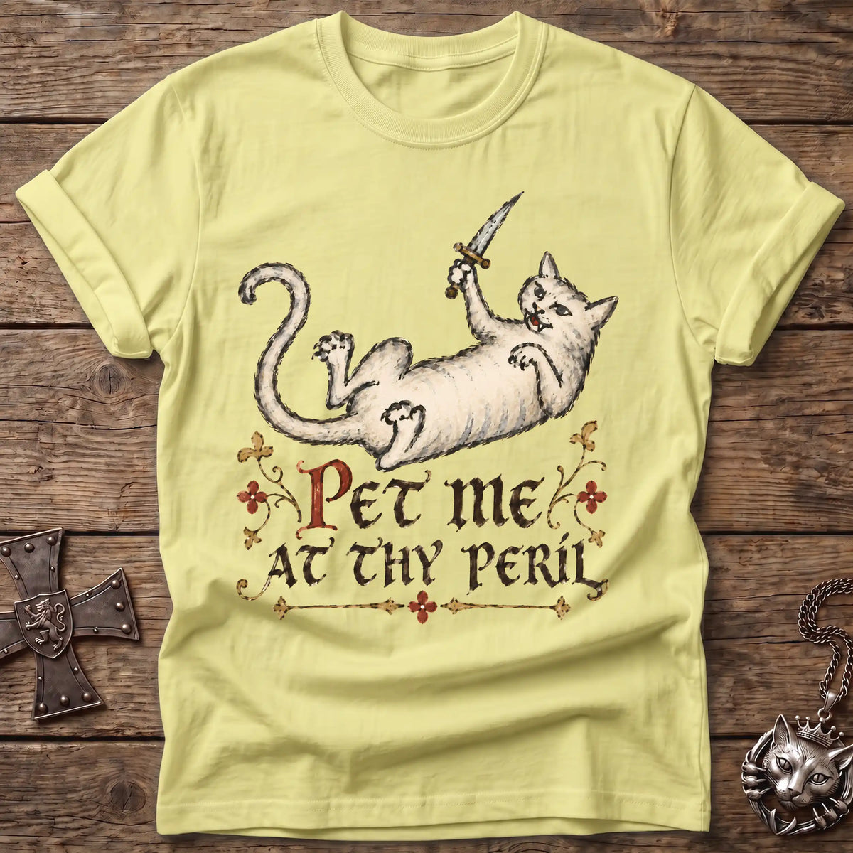 Pet Me at Thy Peril T-Shirt
