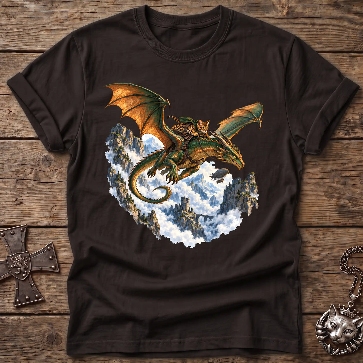 Bengal Dragon Rider T-Shirt