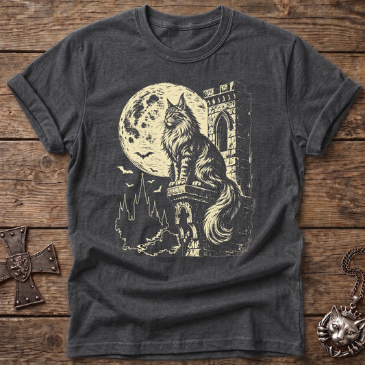 Moonlit Keep Maine Coon T-Shirt