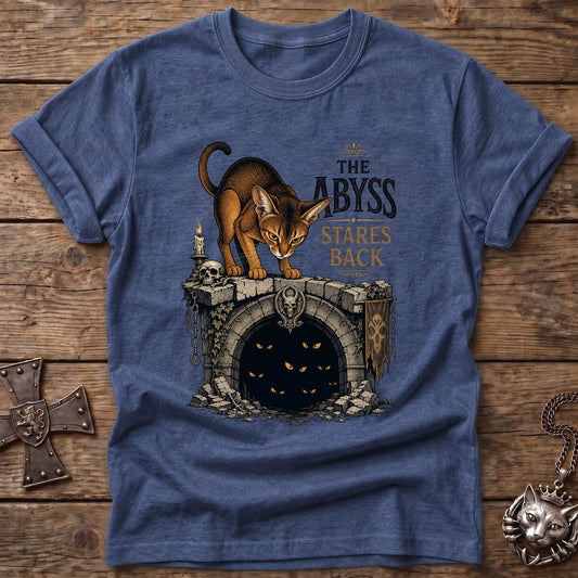 Abyss Stares Back Abyssinian T-Shirt