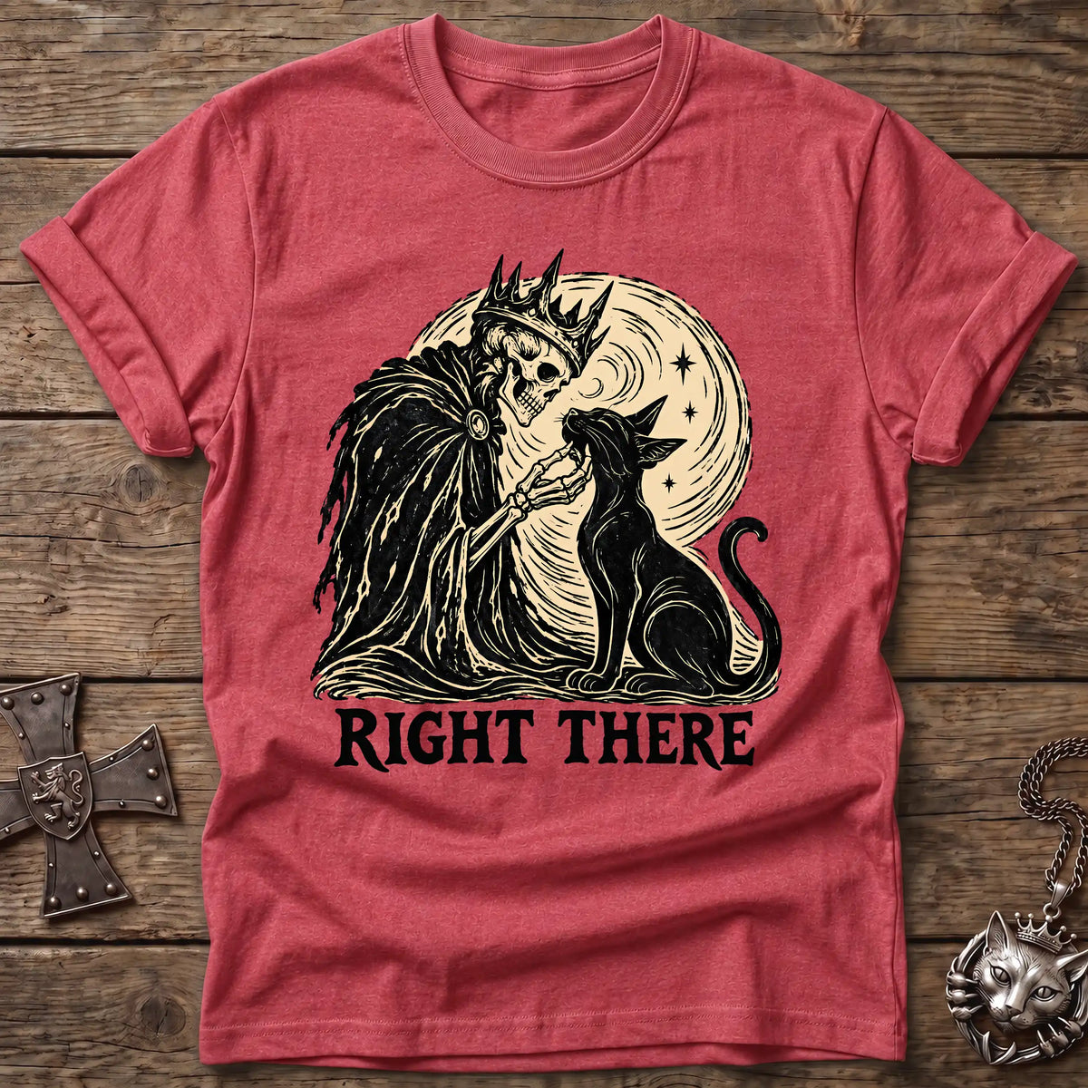 Right There Cat T-Shirt