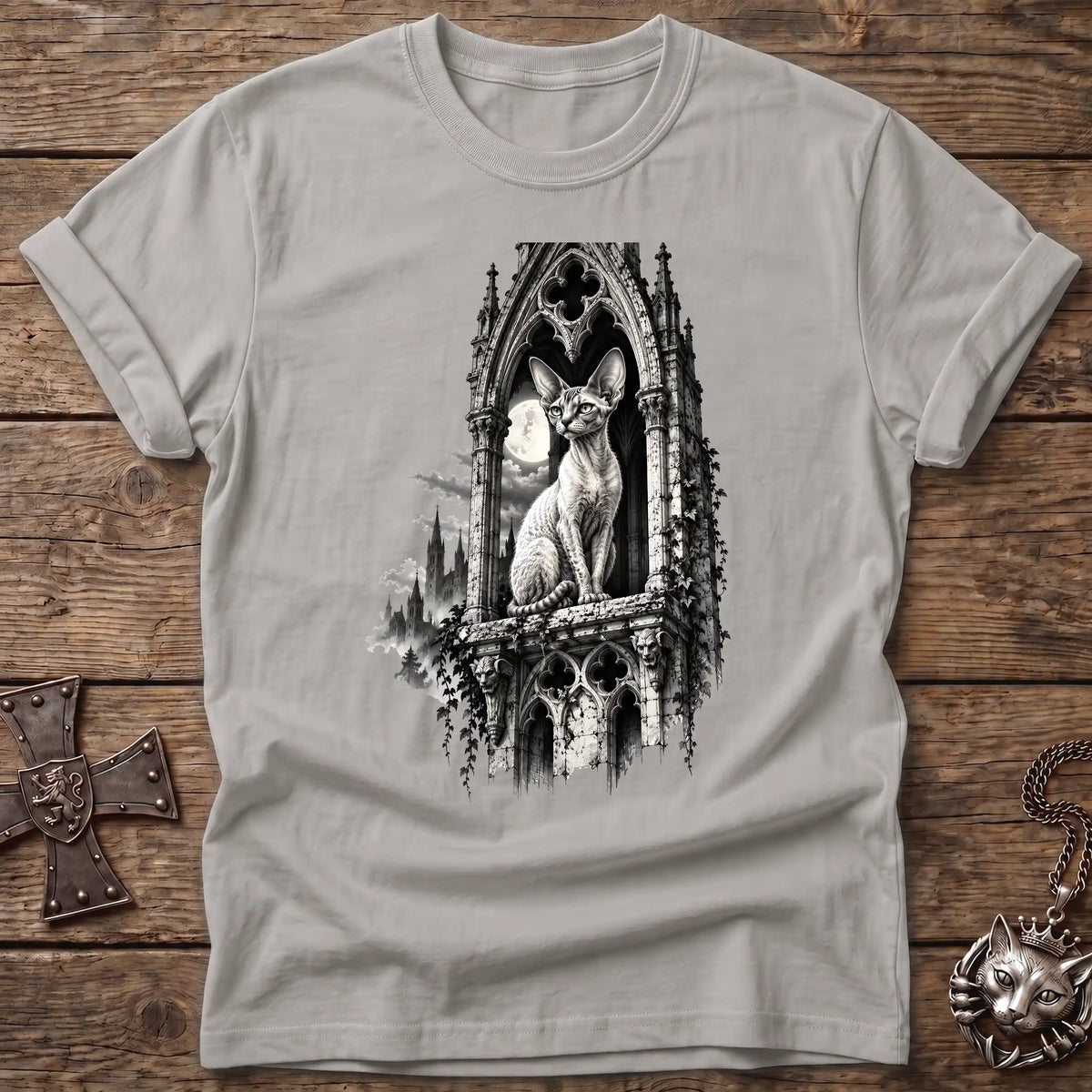 Gothic Devon Rex T-Shirt