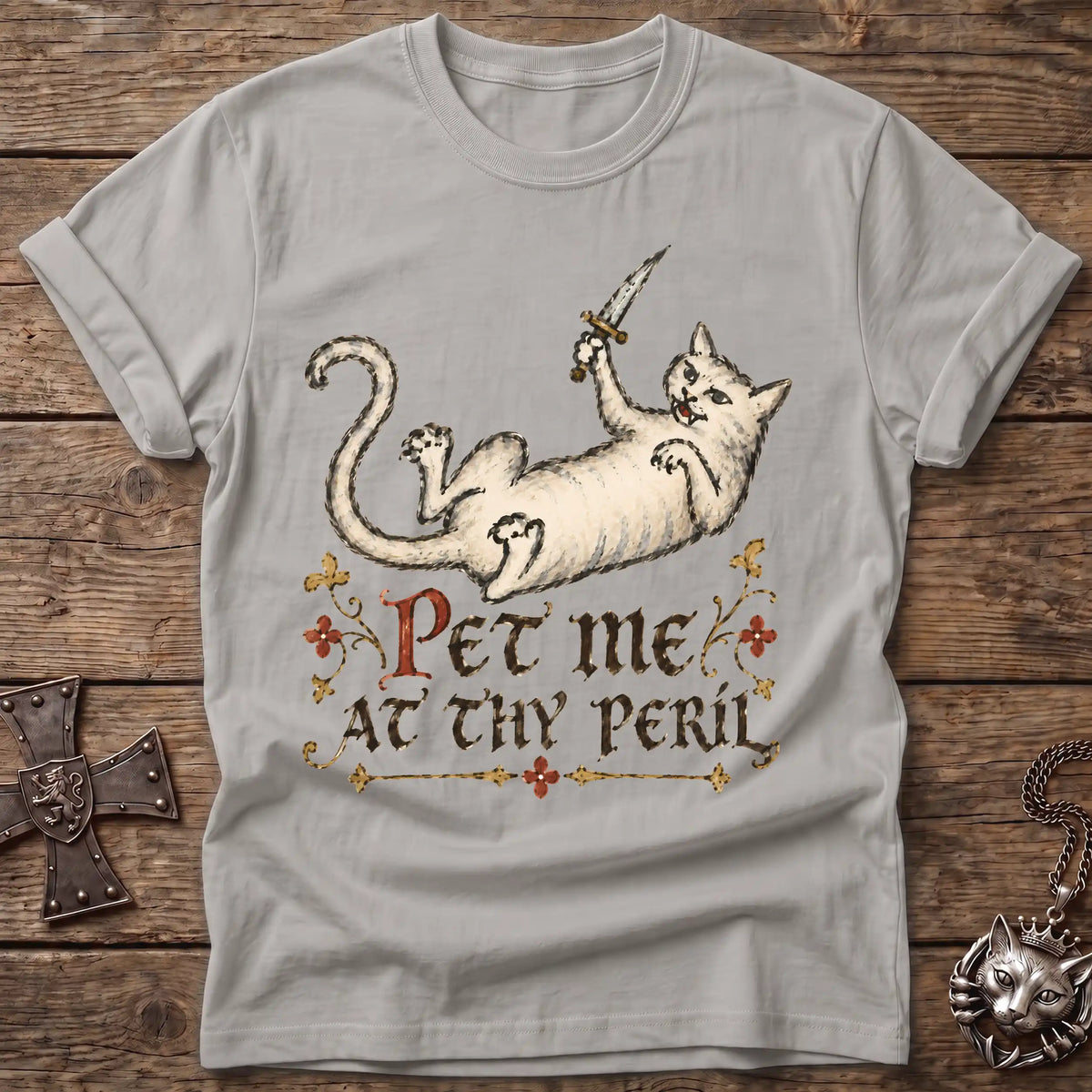 Pet Me at Thy Peril T-Shirt