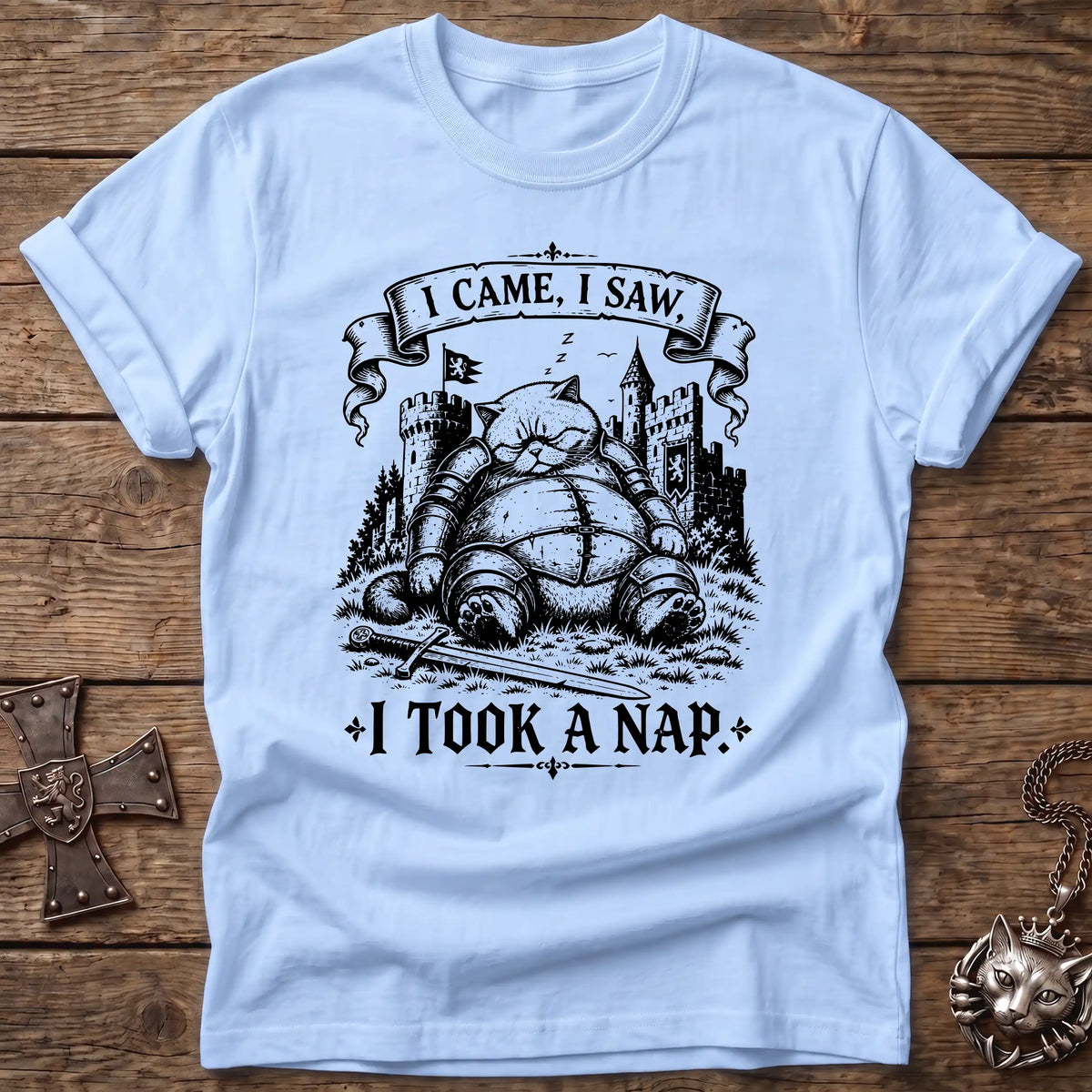 Came Saw Took Nap T-Shirt