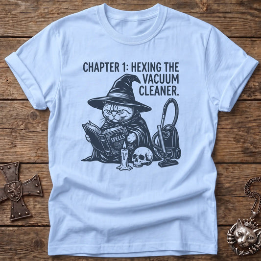 British Shorthair Hexing Vacuum T-Shirt