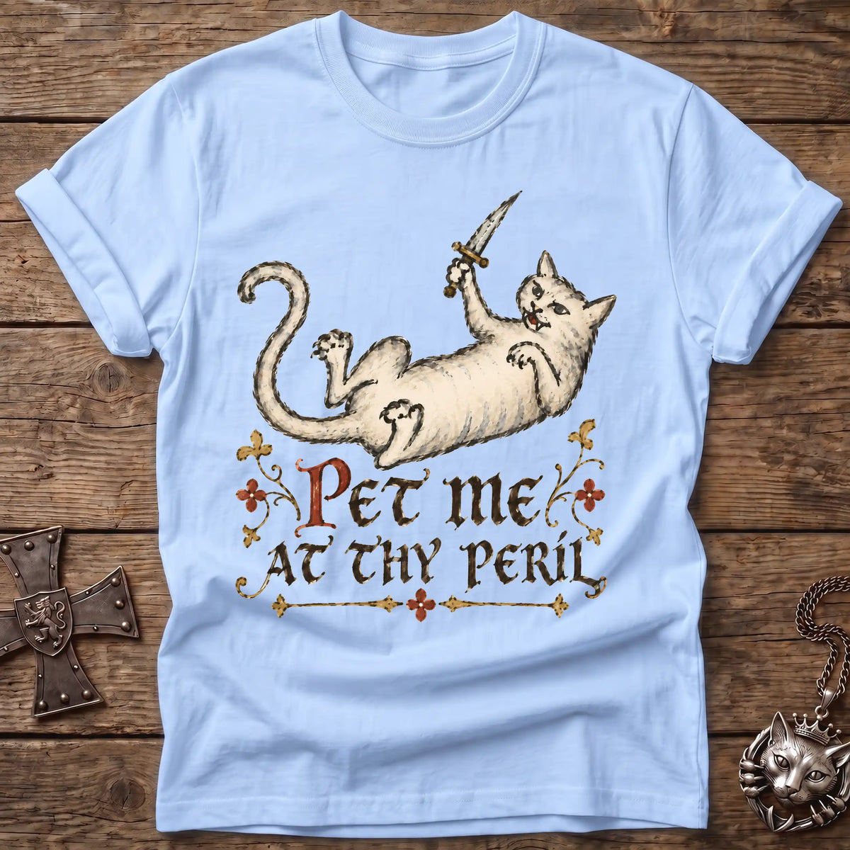 Pet Me at Thy Peril T-Shirt