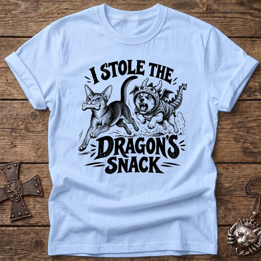 Dragon Snack Thief Cat T-Shirt
