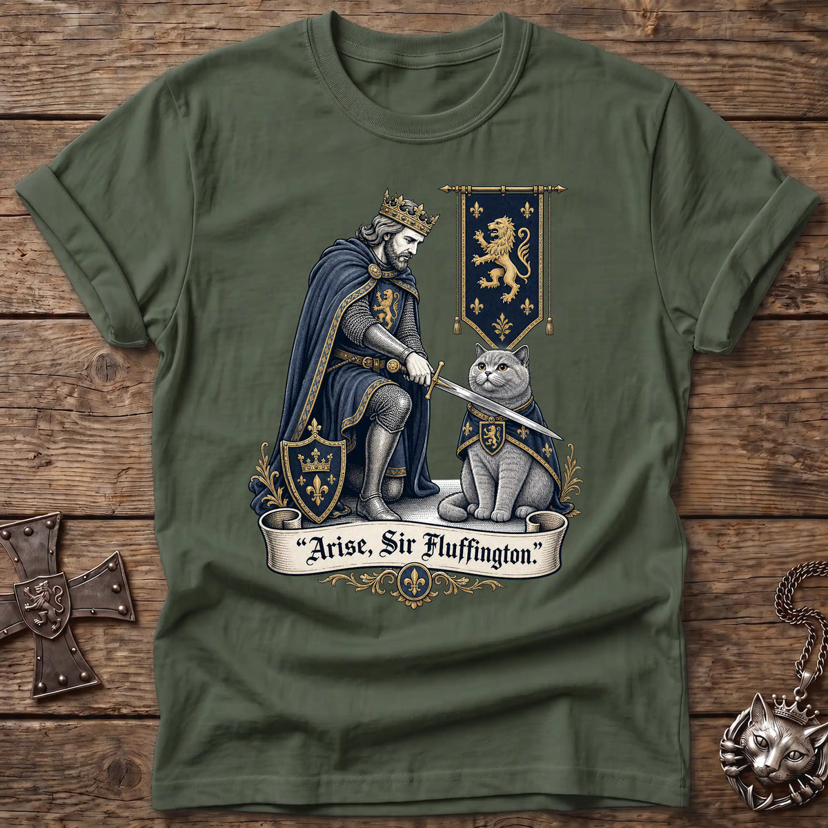 Arise, Sir Fluffington T-Shirt