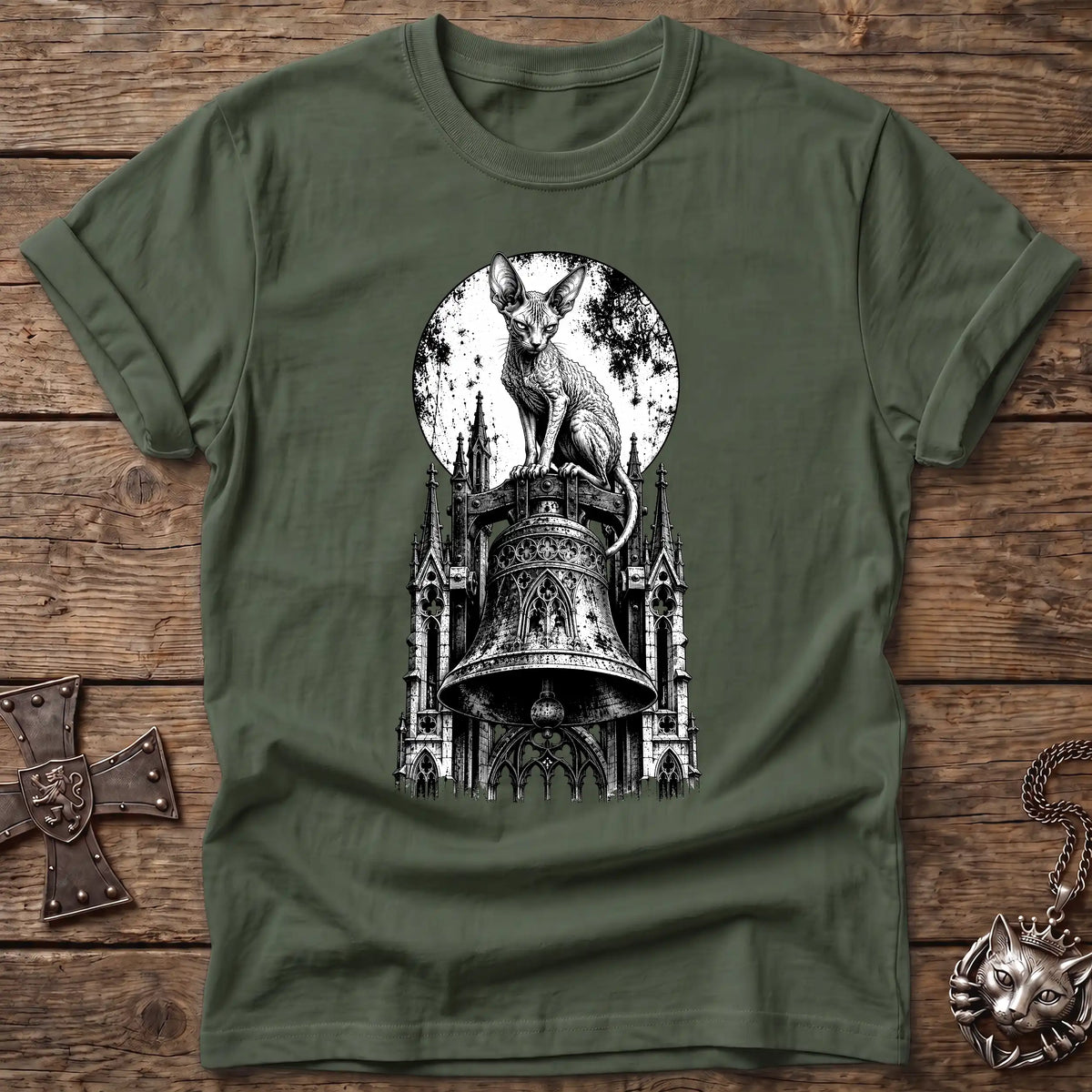 Bell Tower Cornish Rex T-Shirt