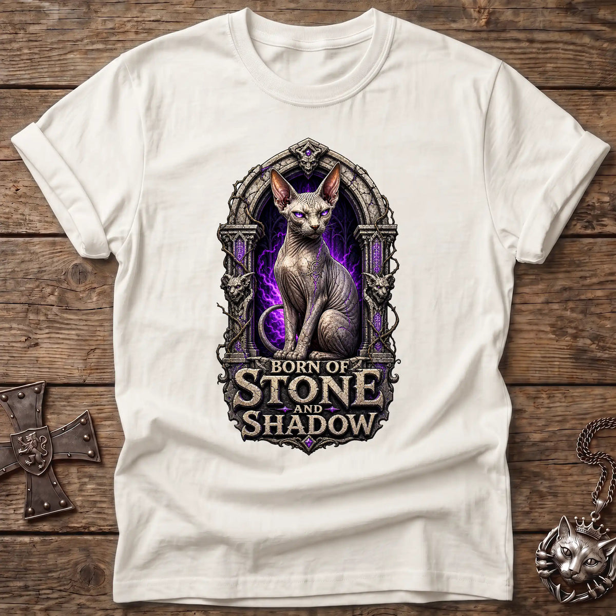Born of Stone and Shadow T-Shirt