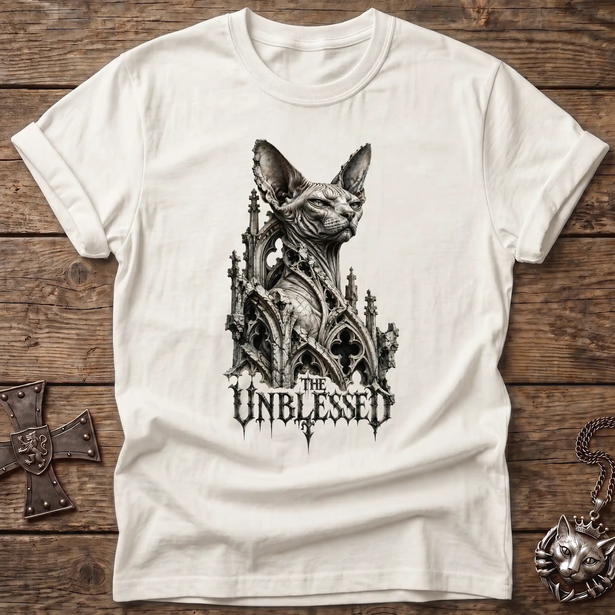 Unblessed Sphynx Cat T-Shirt