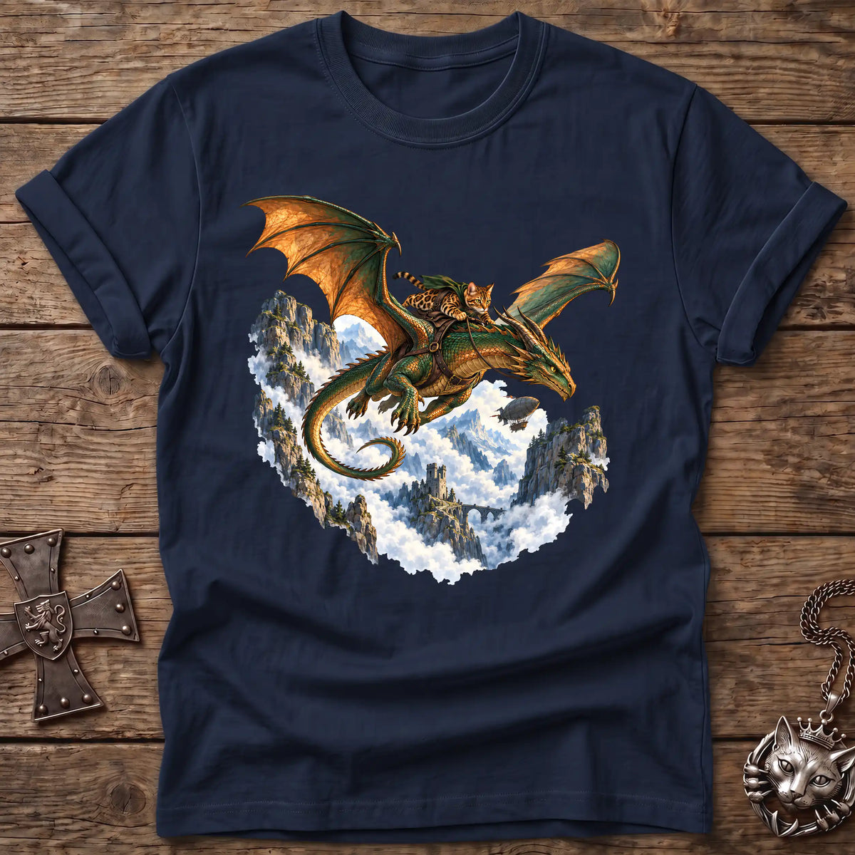 Bengal Dragon Rider T-Shirt