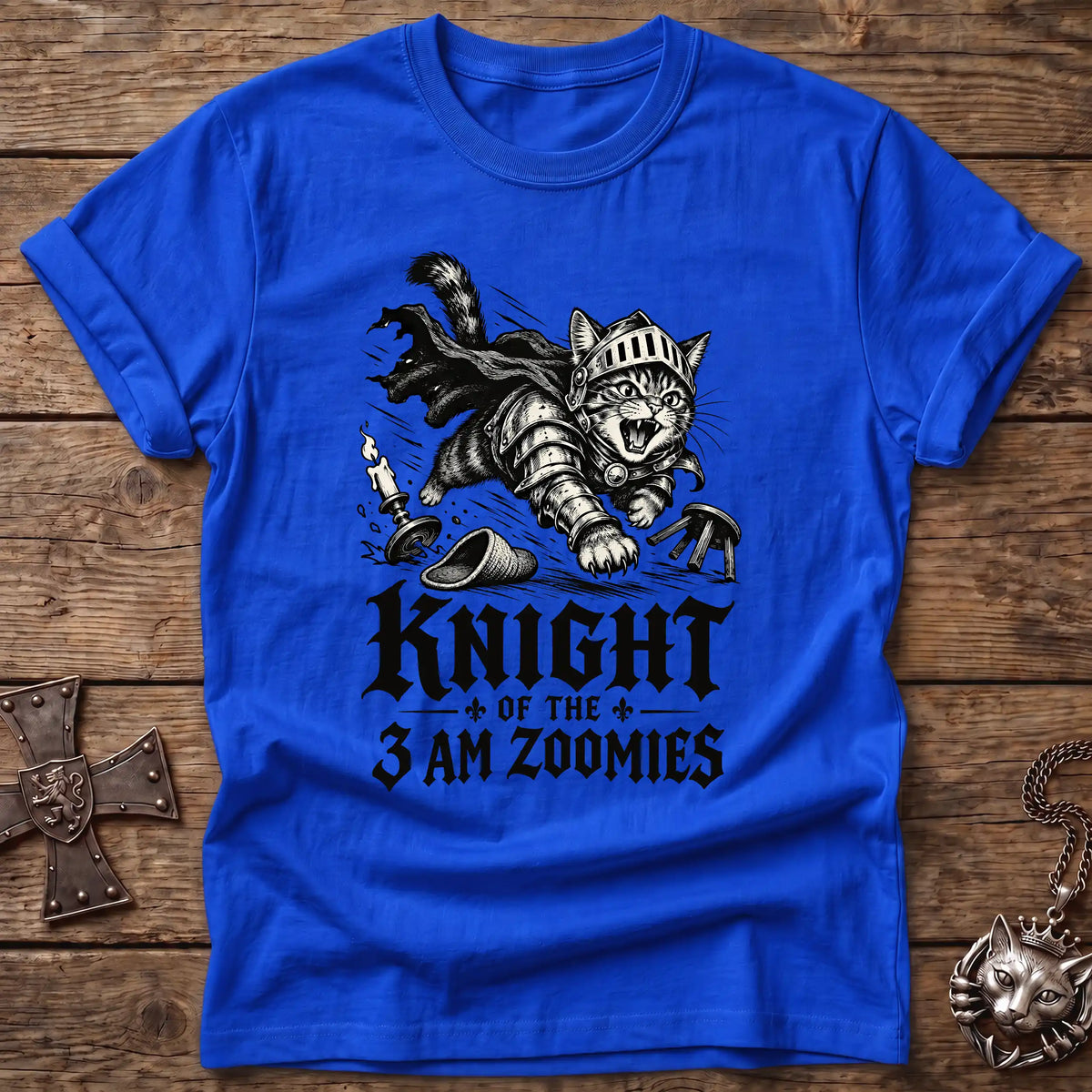 3 AM Zoomies Knight T-Shirt
