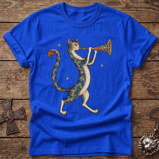 Trumpet Herald Cat T-Shirt