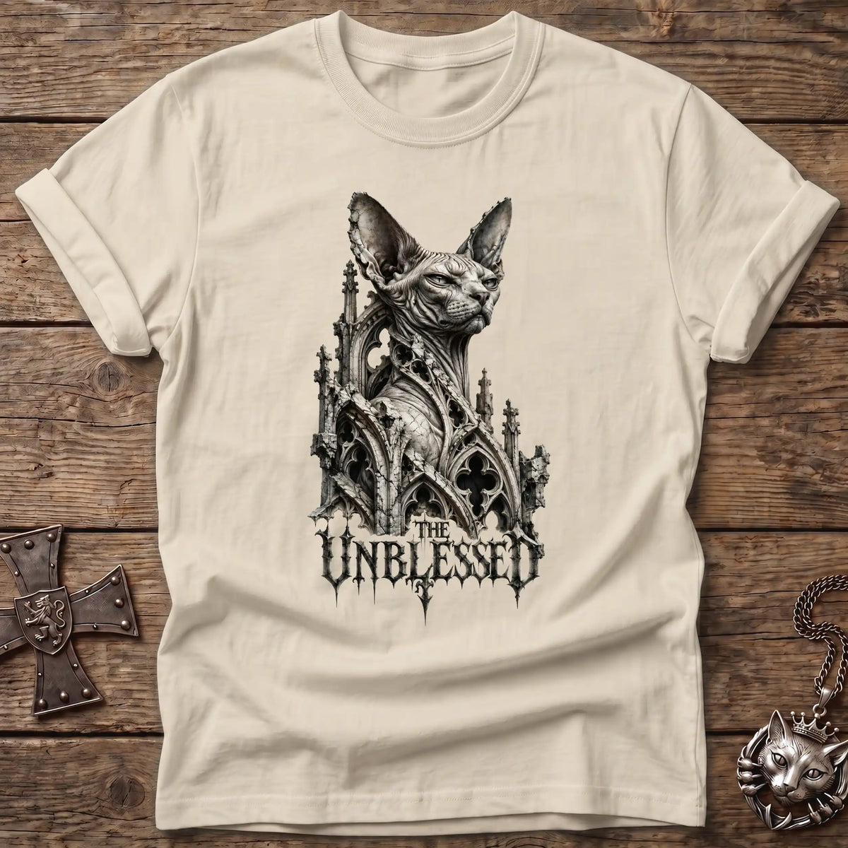 Unblessed Sphynx Cat T-Shirt