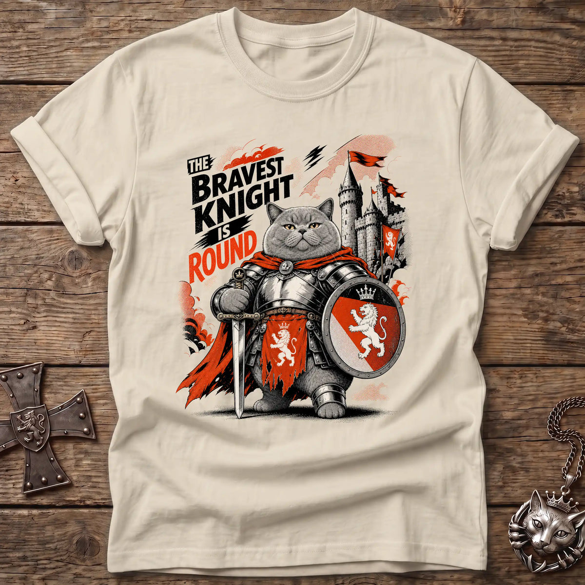 Bravest Round Knight T-Shirt