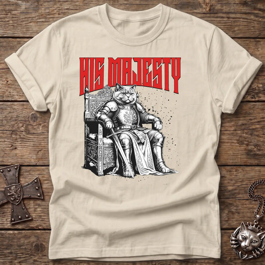 His Majesty Cat King T-Shirt